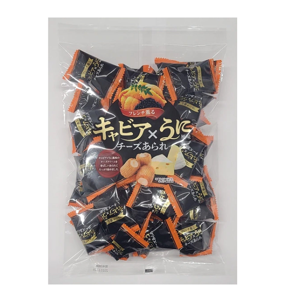 200克(獨立包裝)魚子醬和海膽味的奶酪脆片