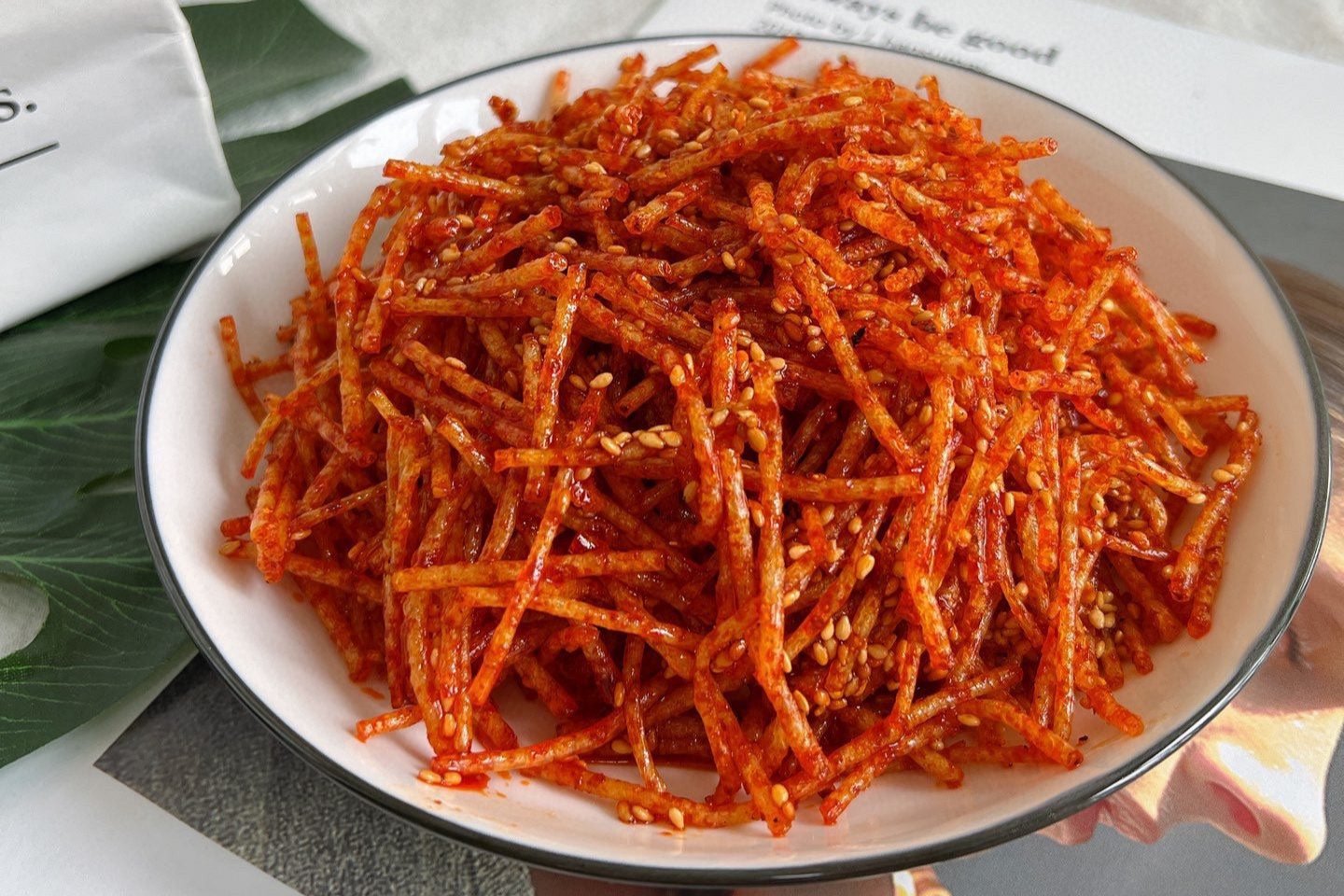 芝麻香辣絲(香辣味)
